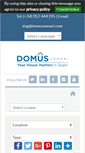 Mobile Screenshot of domusvenari.com